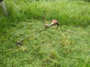 Fűkaszálás STIHL kaszagéppel